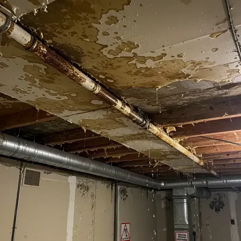 Ceiling Water Damage Repair in Waverly, IL