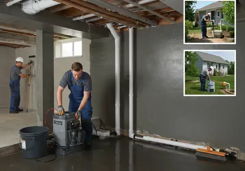 Basement Waterproofing and Flood Prevention process in Waverly, IL